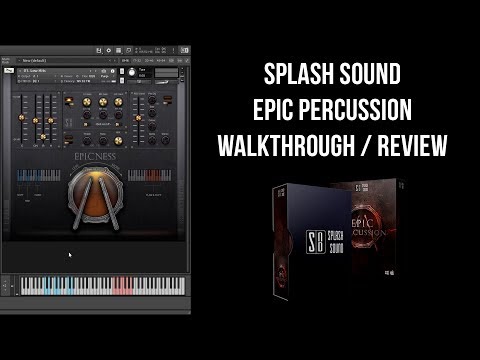 Splash Sound - Epic Percussion - Walkthrough / Review