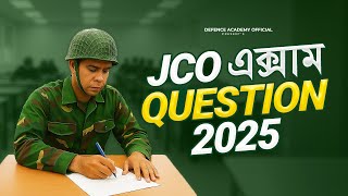 জেসিও QUESTION 2025 - BD ARMY JUNIOR COMMISSIONED OFFICER AEC JCO WARRANT OFFICER QUESTION & ANSWER