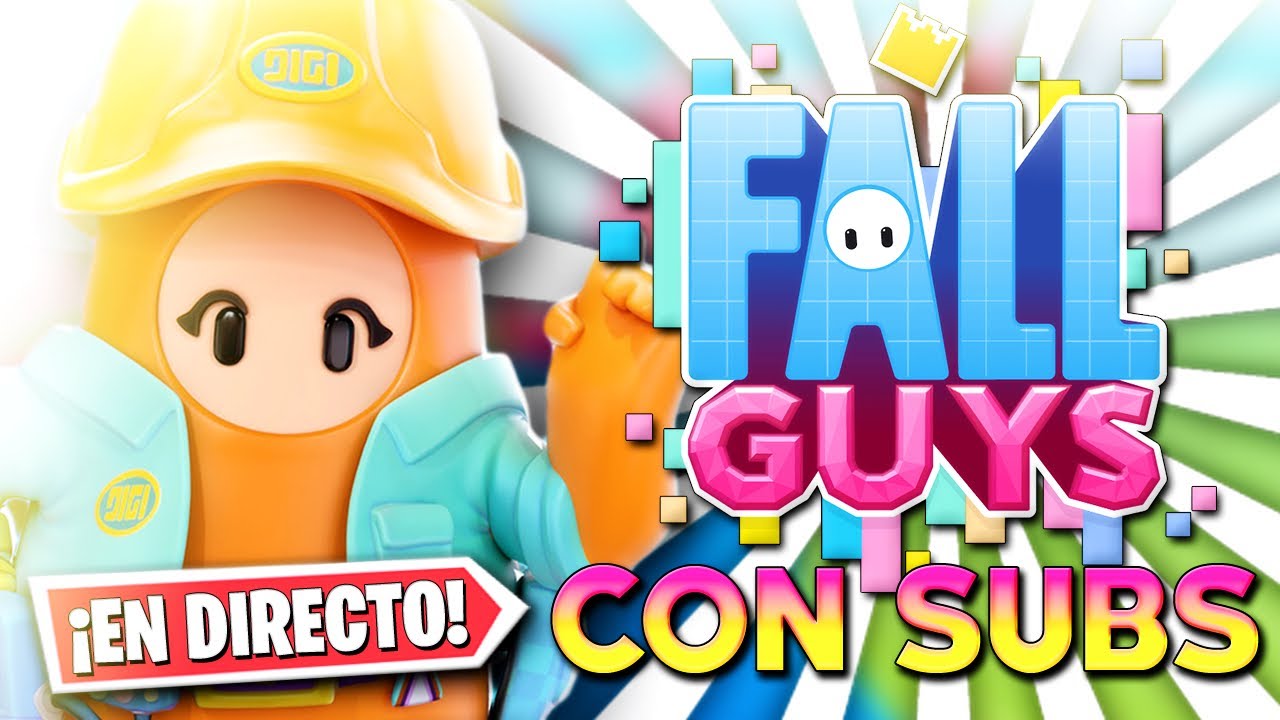 JUGANDO FALL GUYS CON SUBS en VIVO🔴