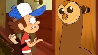 alex did the hooty voice in the gravity falls pilot