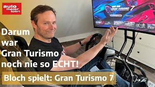 Gran Turismo 7: Wie real ist der neue Driving Simulator? - Bloch spielt #18 | auto motor sport