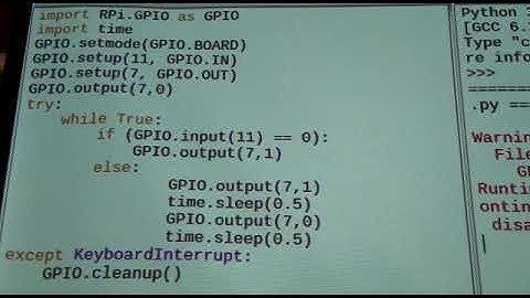 Coursera Week4 The Raspberry pi platform and python programming for the Raspberry pi