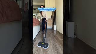 10 in-1 Electric Steam Mop with Detachable Handheld Steamer Lightweight for Walls Floors,Tiles