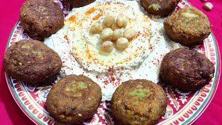 Hummus & Falafel | Creamy & Fluffy | Middle Eastern Cuisine | Famous Arabic Dish