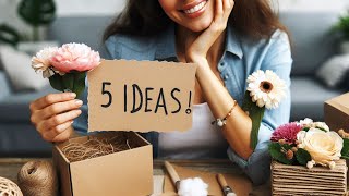 видео: DIY 😱 5 разных и стильных идей дизайна из картона! | Домашний декор | Рукоделие картинка: DIY 😱 5 разных и стильных идей дизайна из картона! | Домашний декор | Рукоделие