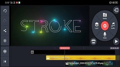 How To Make Light Text Animation in Kinemaster in Hindi | LIGHT TEXT Animation kaise banaye