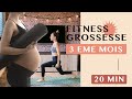 Fitness grossesse 3eme mois  total body 20 min