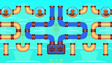 Trò Chơi Giải Đố 🐠🦈 Giải Cứu Cá Vàng Save The Fish (Level 4490 - 4499)