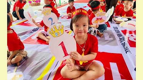 Ngày hội tiếng anh lớp MG 3-4T C1, trường MN Trại Cau, Đồng Hỷ, Thái Nguyên