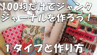 [DIY] Let's make a mini junk journal [1] Type and how to make junk journal