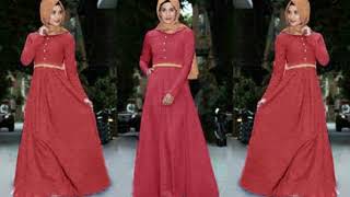 Gamis Syar'i Model terbaru | Baju Gamis Syar'i cantik dan Modis
