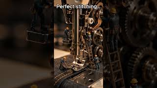 Perfect Rhythm… Tiny Engineers Fix a Sewing Machine MicroWorksLab