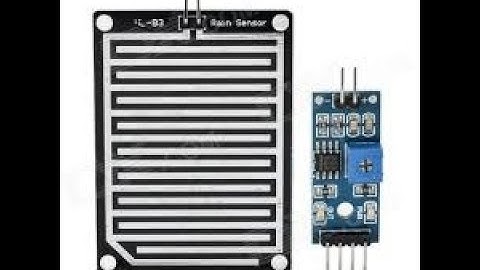 How to use raindrop sensor