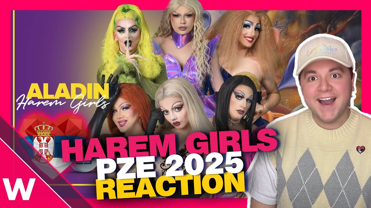🇷🇸 Harem Girls  - Aladin (Serbia Eurovision 2025) | Pesma Za Evroviziju Reaction
