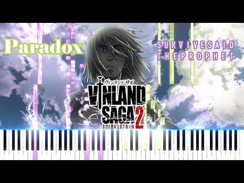 Paradox Full Version (ヴィンランド・サガ Vinland Saga 海盜戰記 SEASON 2 OP2) --WITH MIDI+WAV+Musescore Secret Link - Survive Said The Prophet