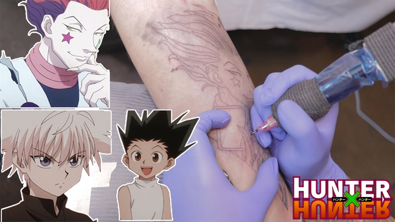 Killua tattoo  Tattoos Hunter tattoo Anime tattoos