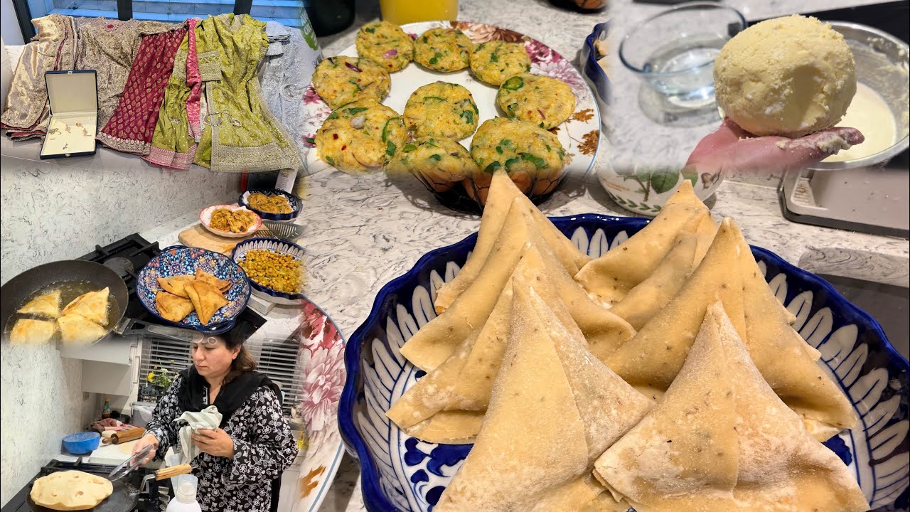 Ramadan ke routine || Beti ke Eid shopping ||samosa recipe 