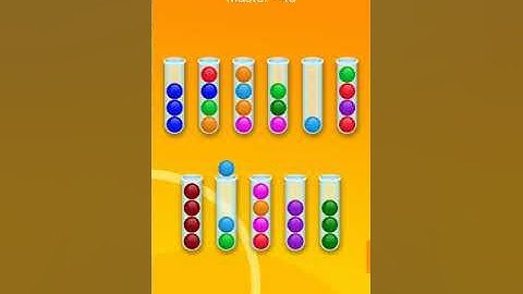 Ball sort-Bubble sort puzzle Game Master level 48
