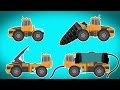 Transformer | drill machine | water tank | crane | Videos For Children