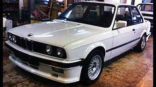 Abandoned BMW E30 Restoration project