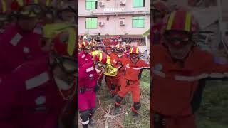 The 9th survivor pulled from rubble by Chinese rescuers in quake-hit Myanmar, Mandalay
