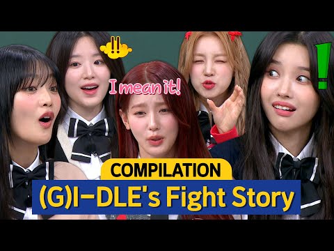 [Knowing Bros] (G)I-DLE Fights too..?🥊 \