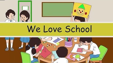 We Love School | 🏫 | Class 2| Living English | Full Animation |