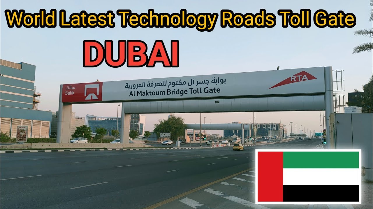 World Best and Latest Toll Gate in Dubai // Dubai Latest Technology Roads Toll Gate Salik // UAE