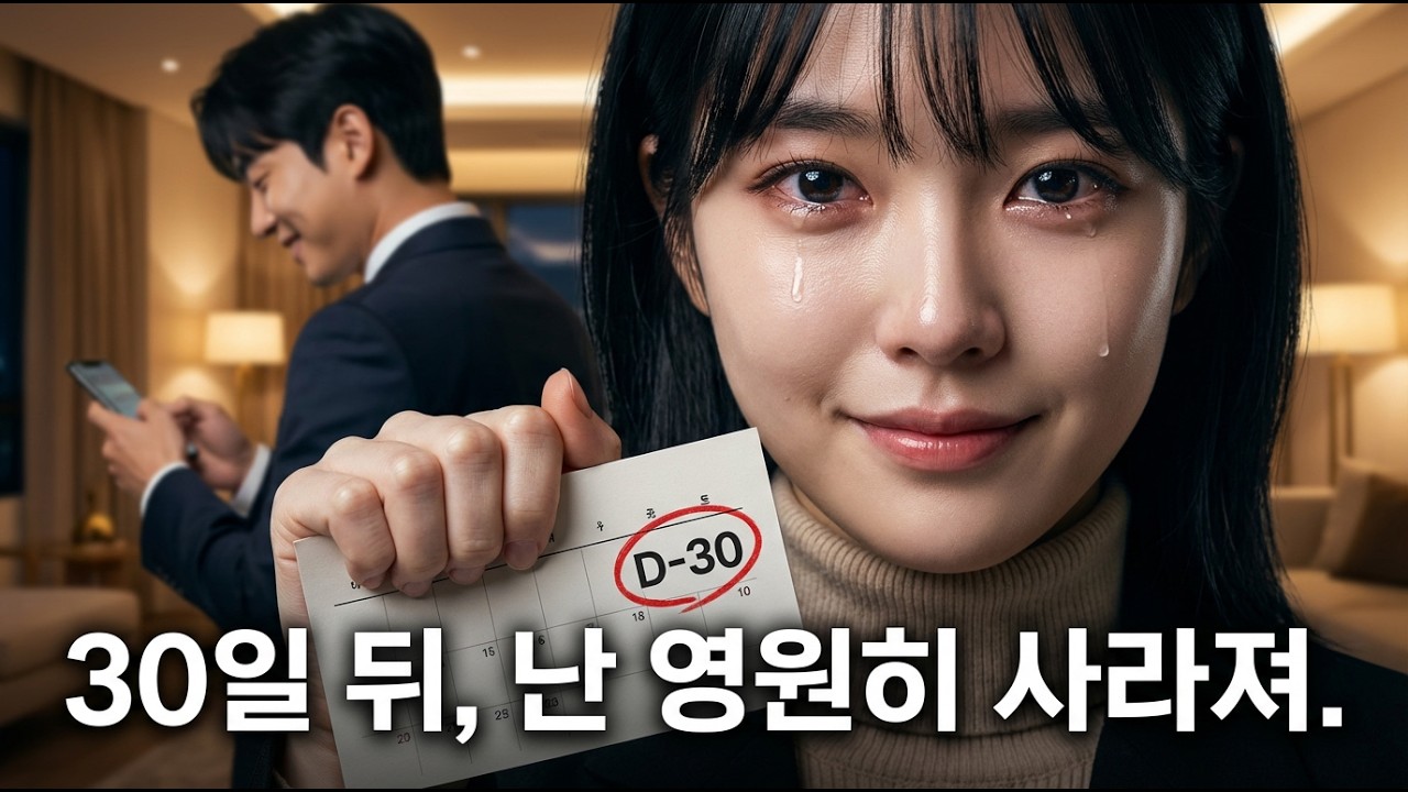 네가 첫사랑에게 달려갈 때, 나는 조용히 짐을 쌌어. 내 빈자리를 보고 울어도 이젠 소용없어.