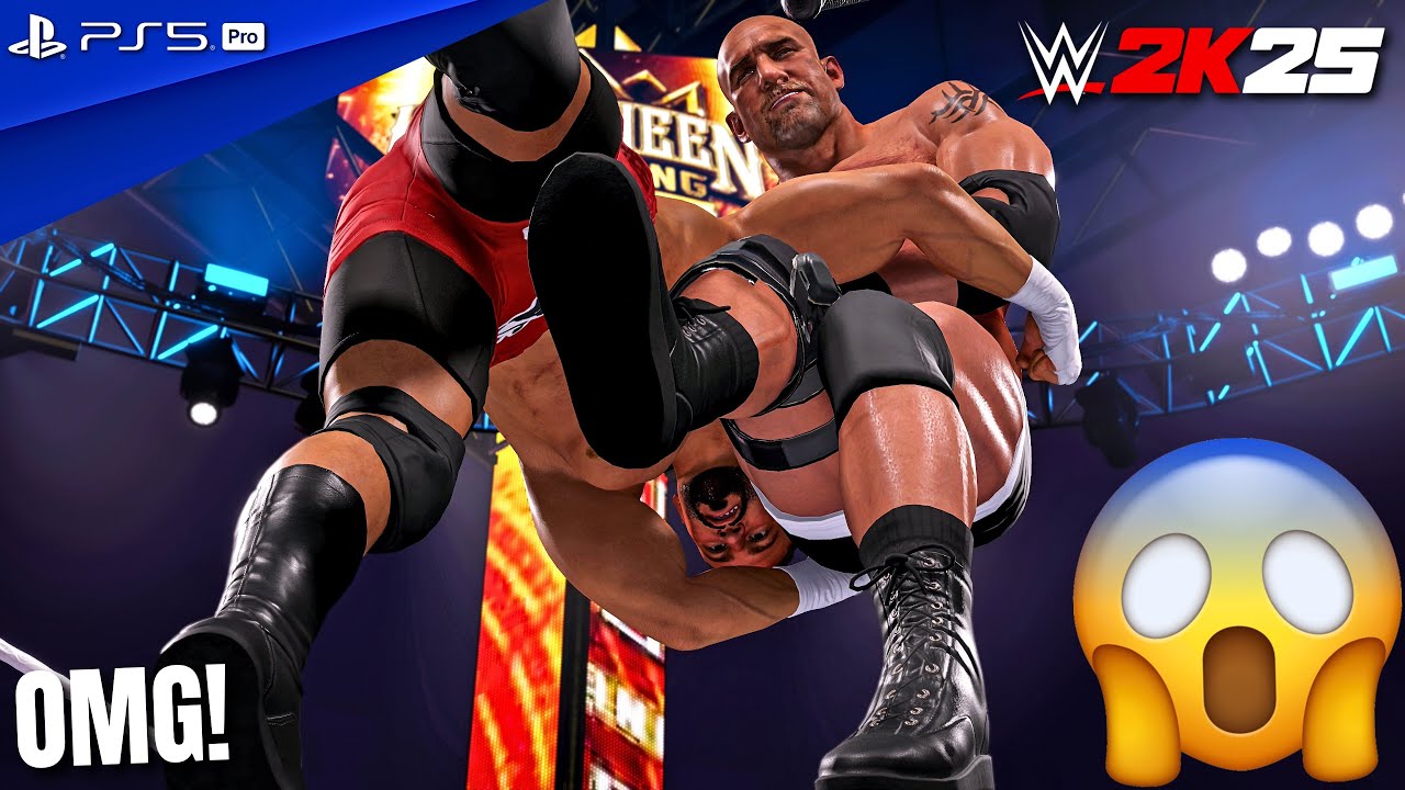 WWE 2K25 - Bron Breakker vs. Goldberg - Full Match at King Of The Ring | PS5 Pro [4K60]