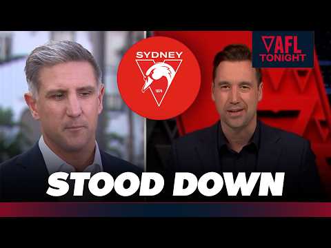 Swans players stood down for rest of season + Dees to challenge Van Rooyen’s ban | AFL Tonight