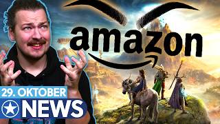 SCHOCK! Amazon CANCELT New World und Herr der Ringe | Gaming News