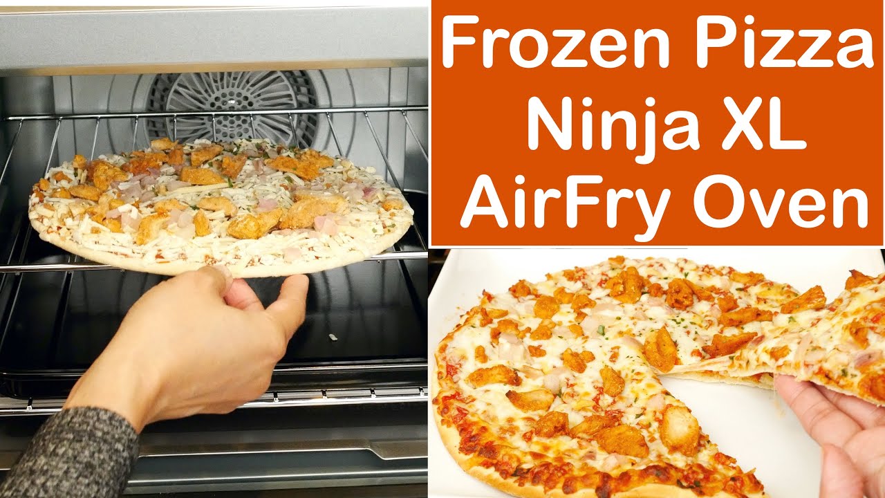 NINJA OVEN Digital Air Fry TOASTER  FROZEN PIZZA & CHOCOLATE CHIP COOKIES  Review Test 