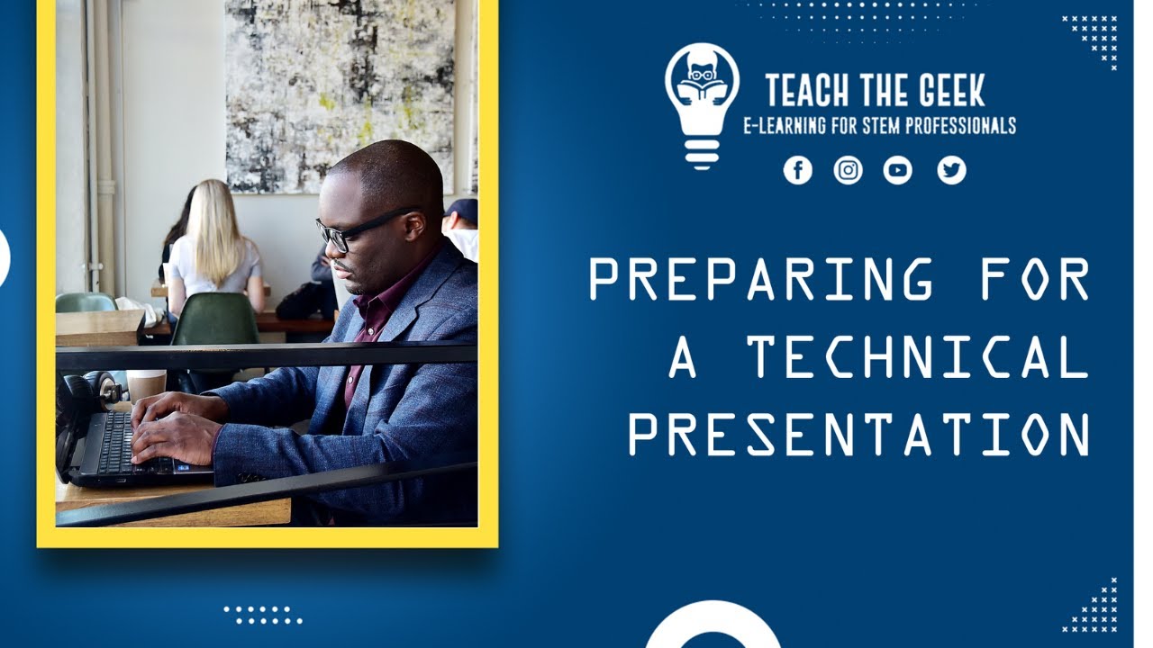 how to prepare technical presentations