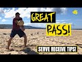 Coaching volleyball passing tips and when to start your approach