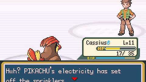 Pokemon Ash Gray (beta 4.5.3) (GBA / Game Boy Advance)  - Vizzed.com GamePlay (rom hack)