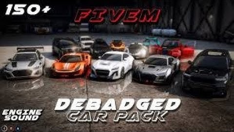 FiveM 150+ New Debadged Car Pack | Custom Engine Sound | High Quality | Preview