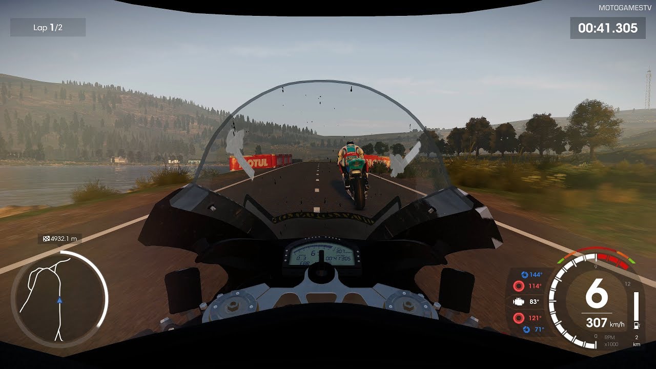 TT Isle of Man Ride on the Edge 2 - 2012 EBR 1190RS Gameplay at Ireland - Lochshan Circuit
