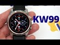 Smart Watch KW99 смарт часы KingWear - умные часы с сим картой на Android 5.1 круче smartwatch KW18