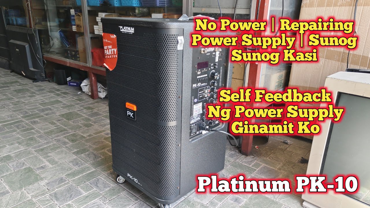 Ang Ganda Rin Pala Ng Tunog Nito | Nasunog Na Power Supply| Pano Ayusin