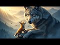 Tiny Fox Pup Won’t Stop PESTERING a Depressed Wolf — His Reaction Will Melt Your Soul