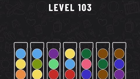 Ball Sort Puzzle Level 103 #ballsortpuzzle #ballsortpuzzlegameplay #puzzlegame #mobilegames