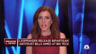 Lawmakers release bipartisan antitrust bills aimed at Big Tech