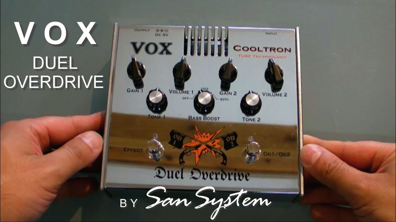 VOX COOLTRON DUAL OVERDRIVE