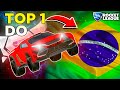 O DIA QUE VIREI O TOP 1 DO BRASIL NO ROCKET LEAGUE...