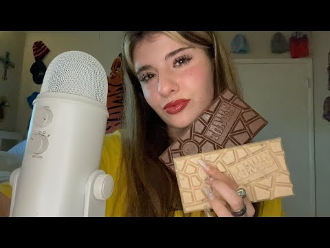 [ASMR] CHOCOLATE 🍫 TAPPING+SCRATCHING