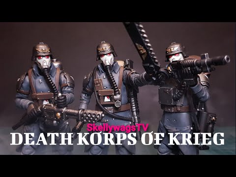Death Korps of Krieg Veteran Squad Guardsman Communications Specialist video