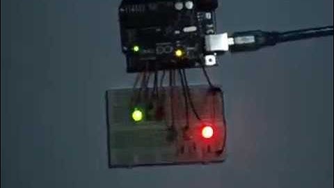 Semáforo duas vias - Arduino