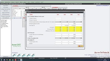 How To File And Upload GSTR-3B From AeonGST Software // Aeon Infotech