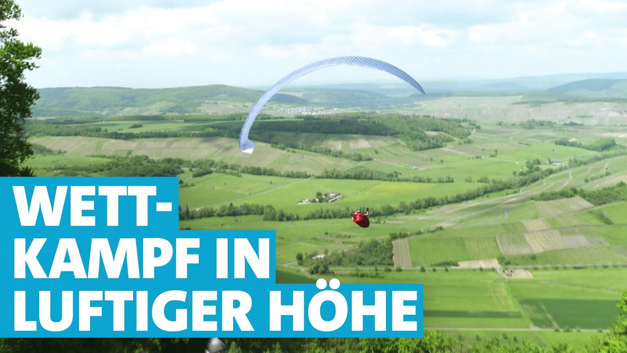 Gleitschirm-Piloten bei der Mosel-Trophy